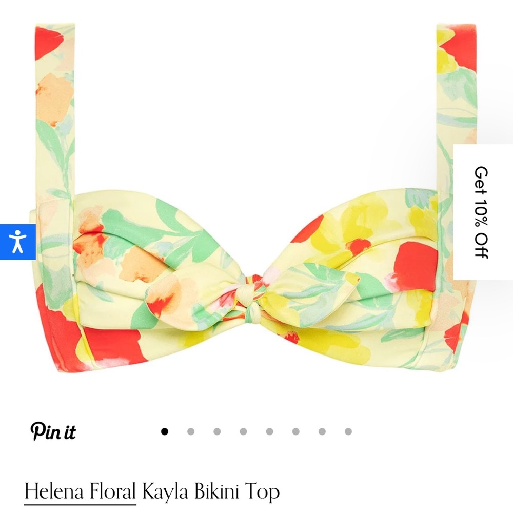Montce Helena Floral bikini set